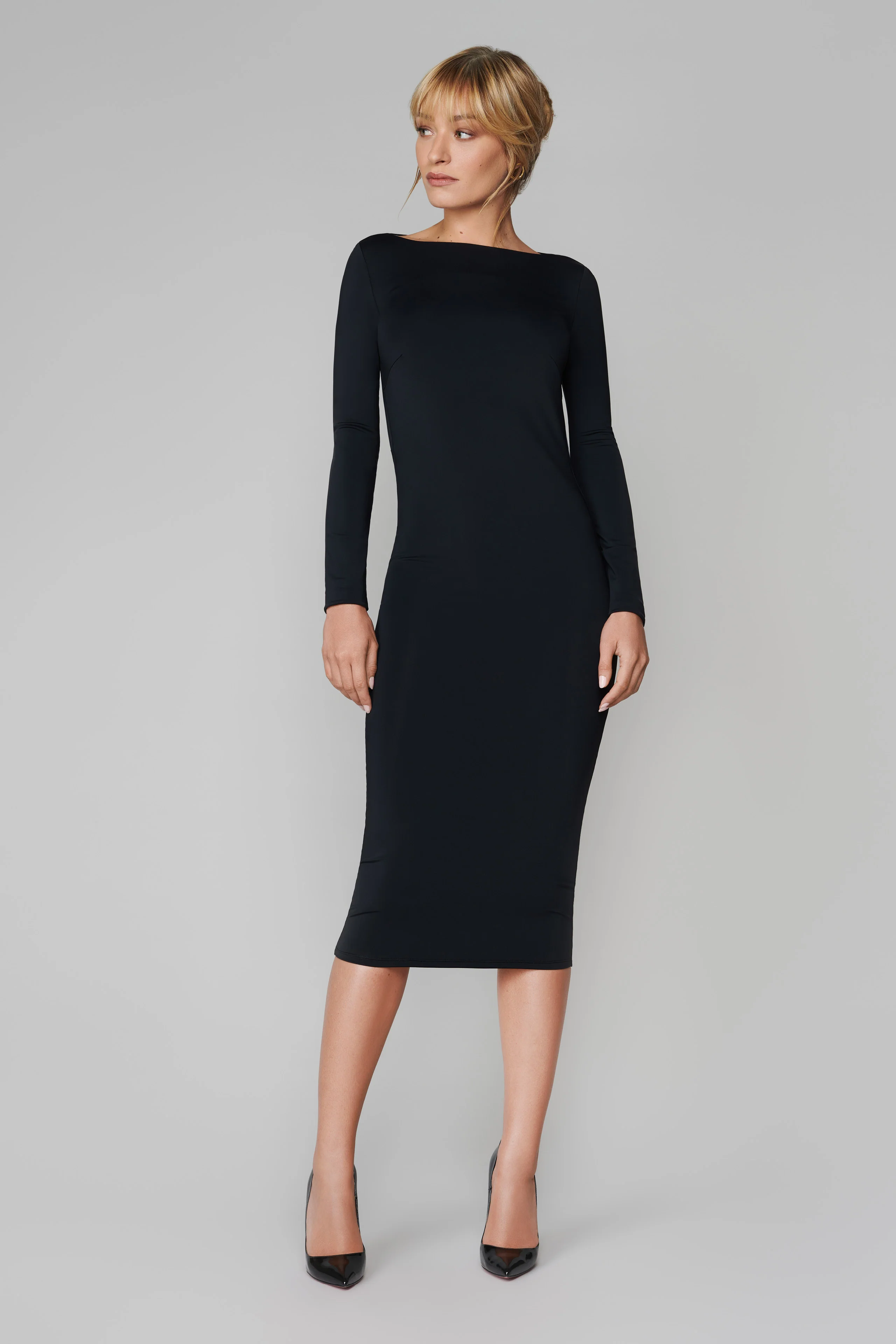 019 Neckholder Kleid - Le Vestiaire - Image 4