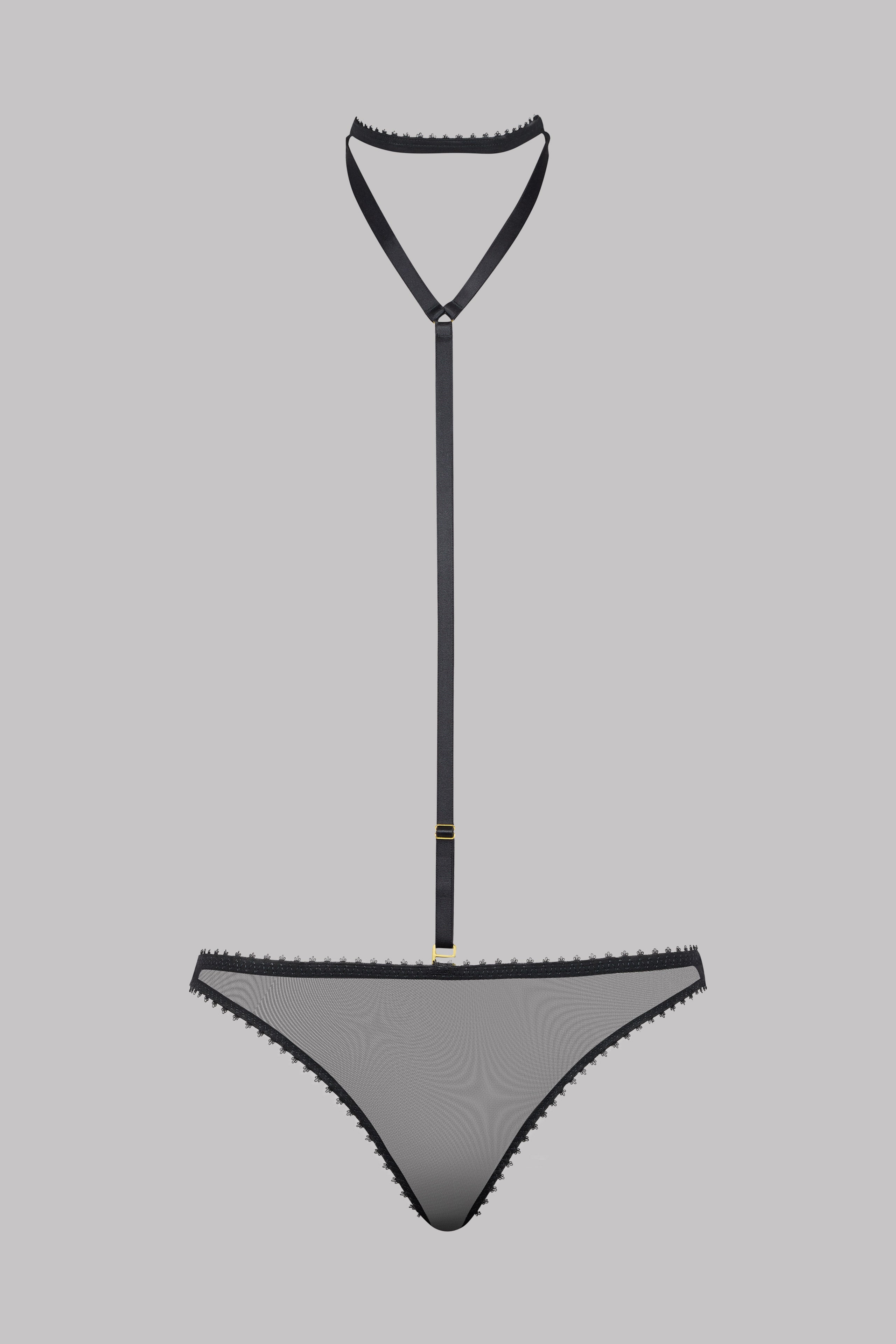 Brazilian String mit Harness - Accroche Coeur - Image 2