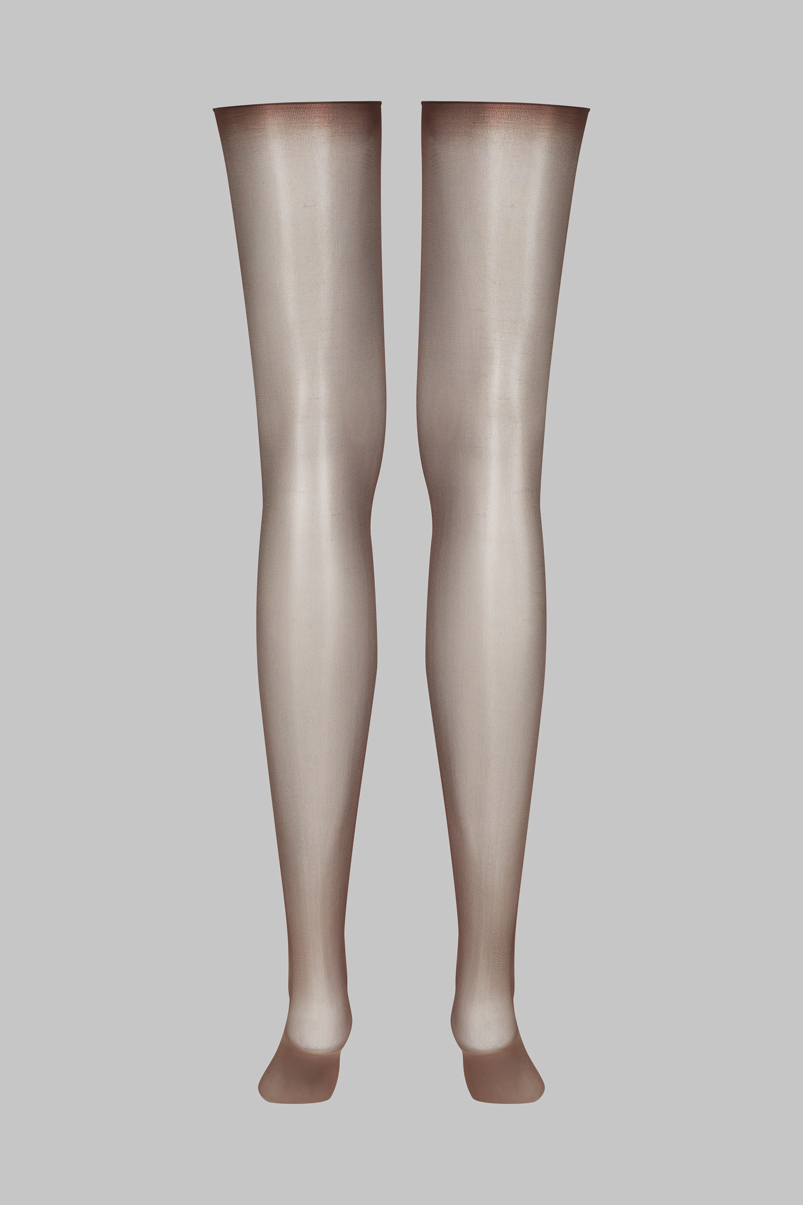 Halterlose seidenstrümpfe, gerollt 20D - Legwear - Image 3