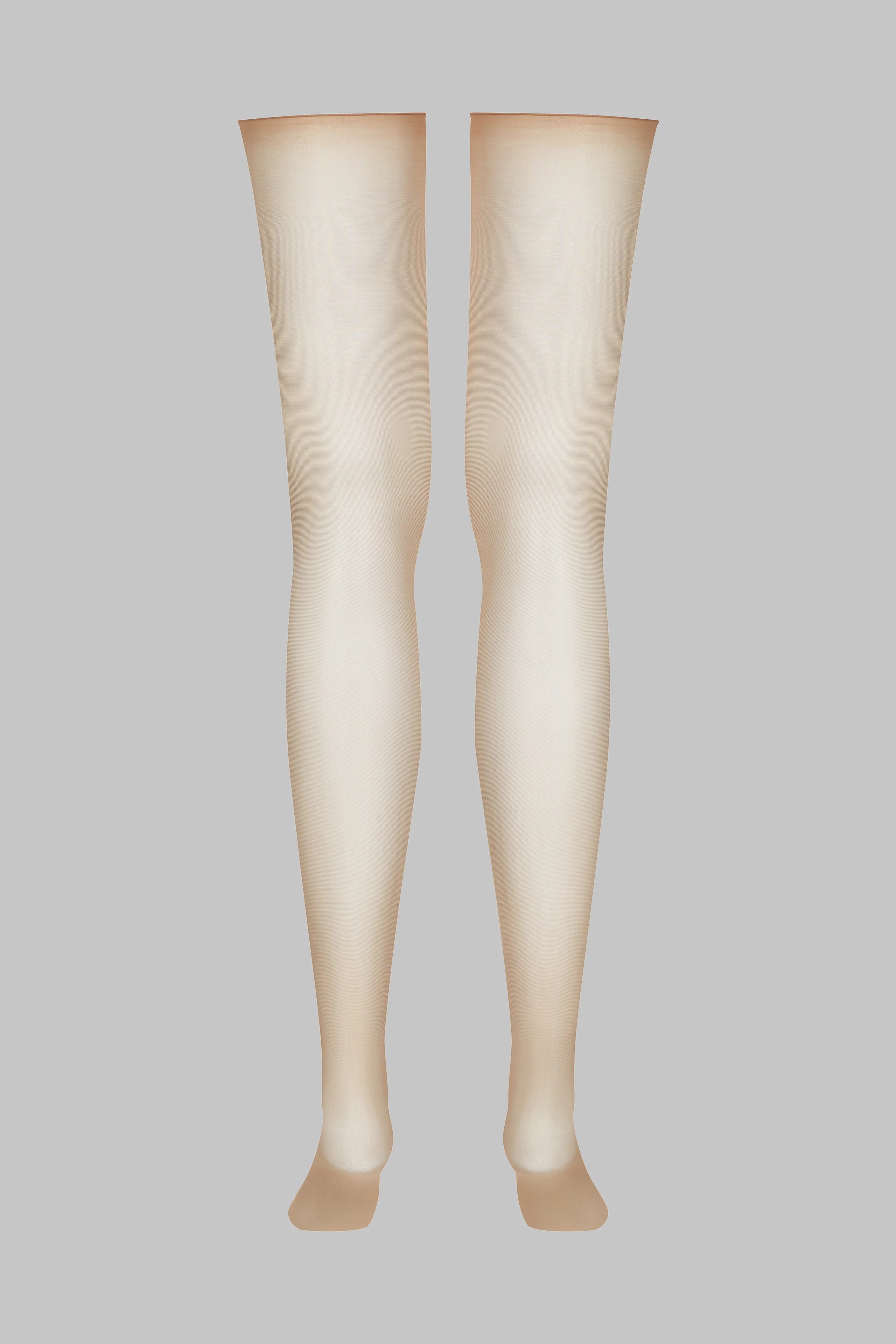 Halterlose Seidenstrümpfe gerollt 20D - Legwear - Image 3