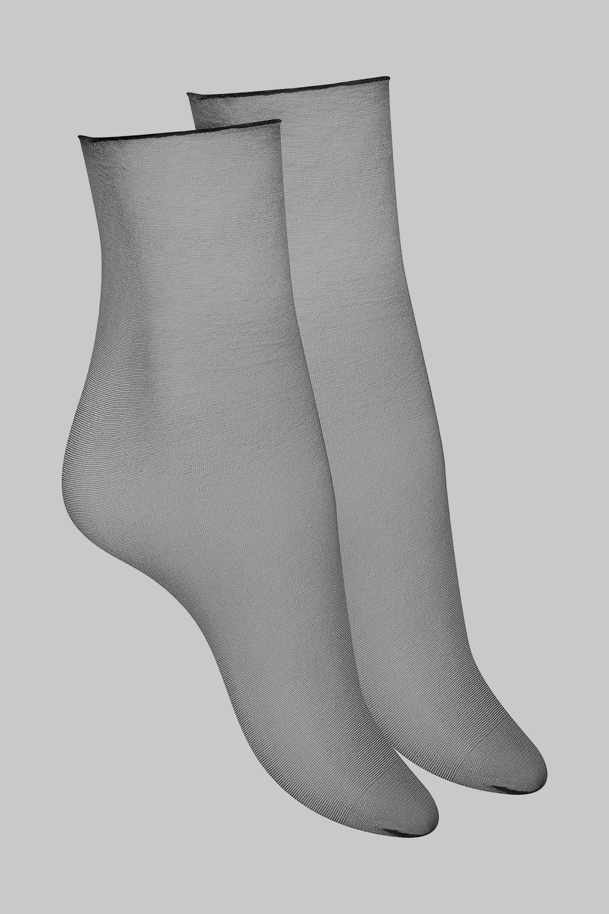 Halterlose Strümpfe, gerollt 10D - Legwear - Image 2