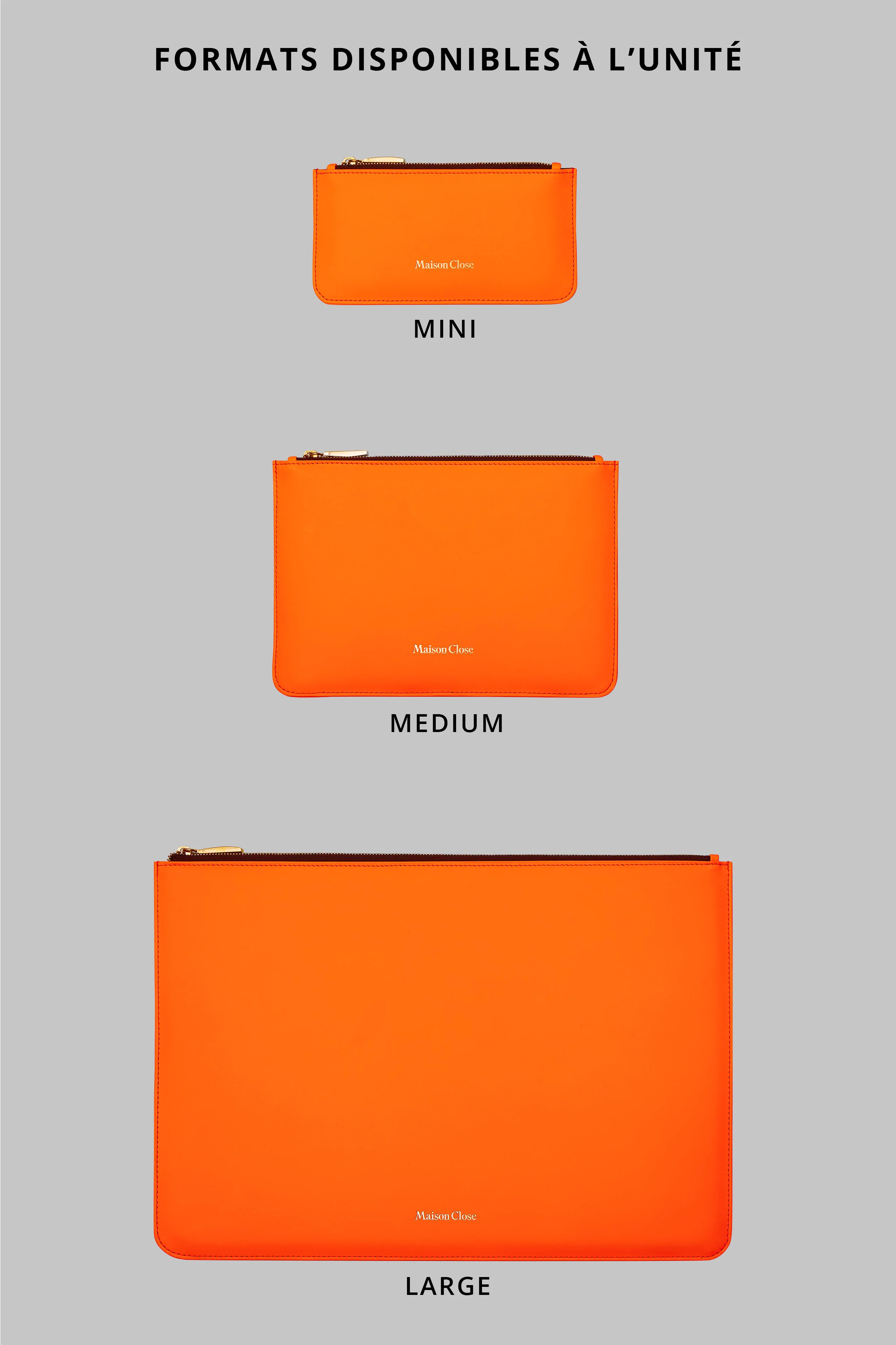 Leder-Clutch - Corps à Corps Neon - Image 4