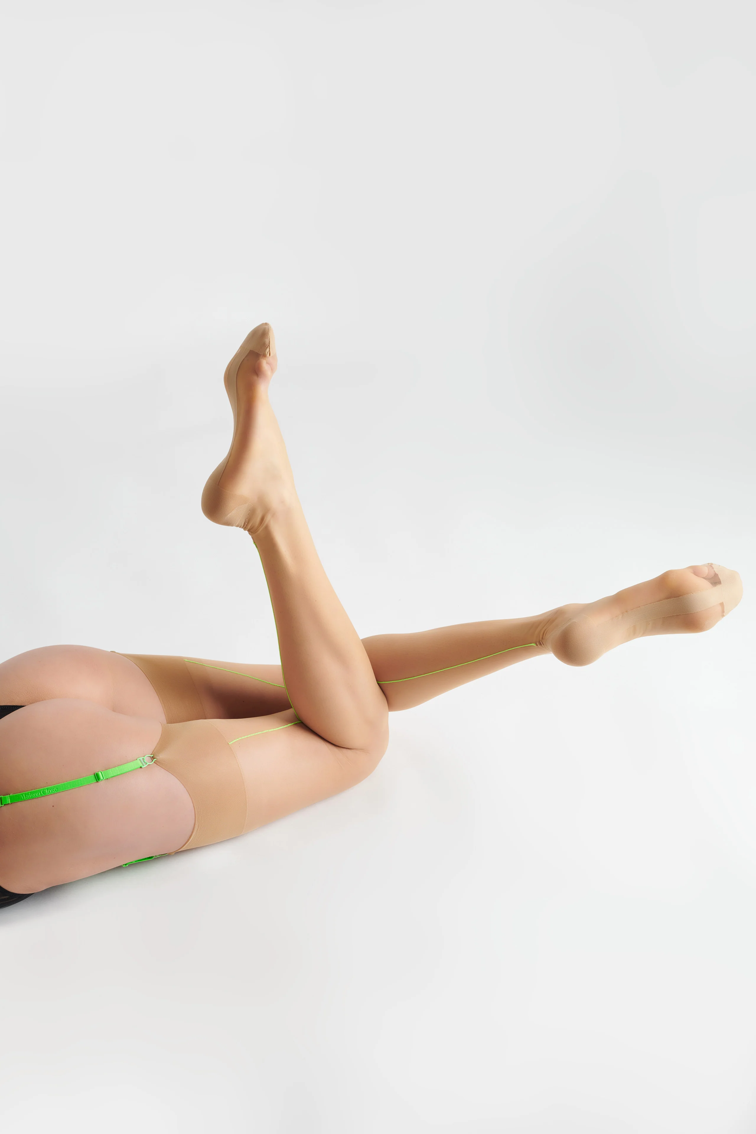 Nahtstrümpfe mit gerolltem Schnitt 15D - Legwear - Image 5