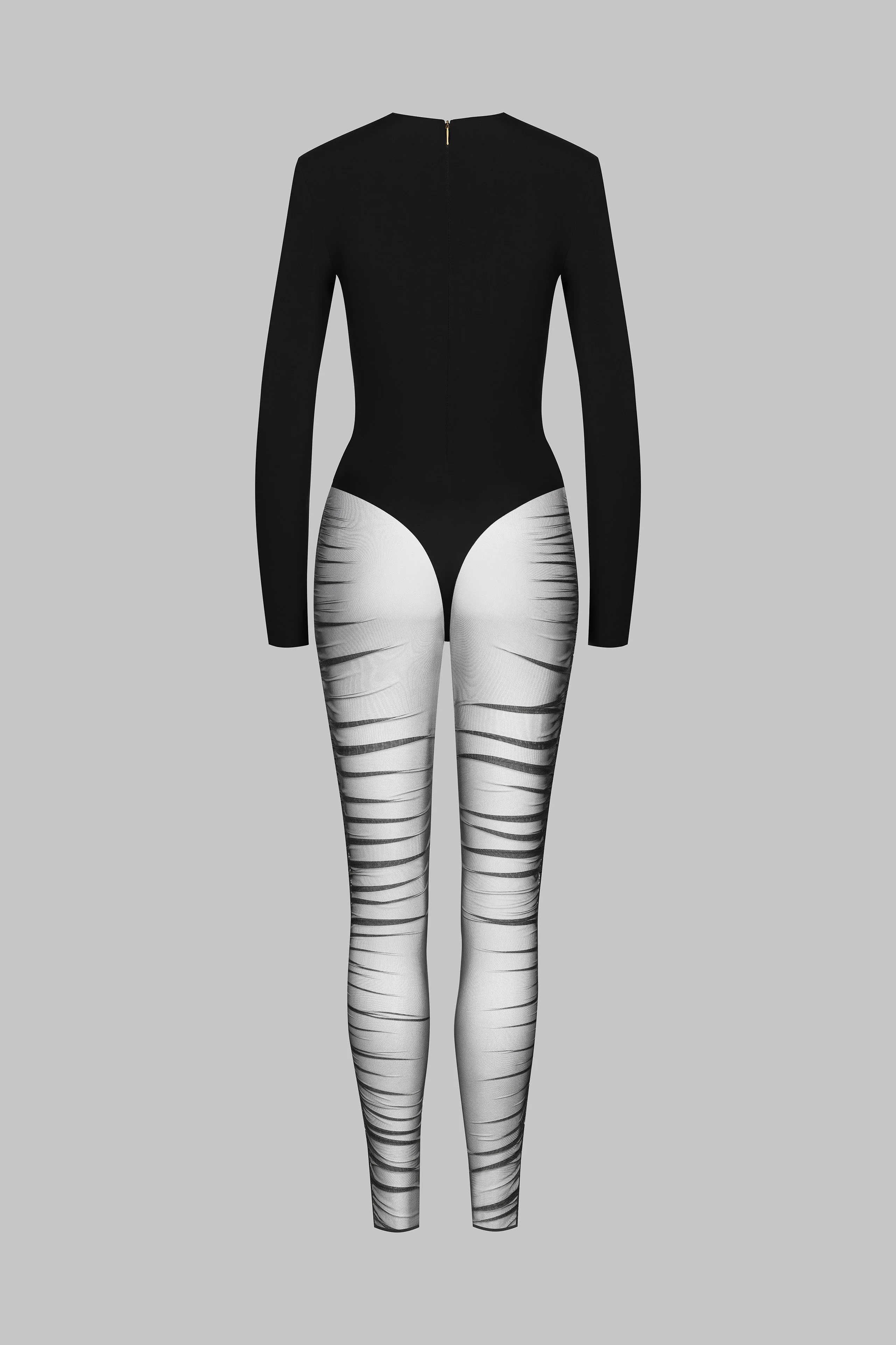 Jumpsuit Mit Langen Ärmeln - Nuit Fauve - Image 5
