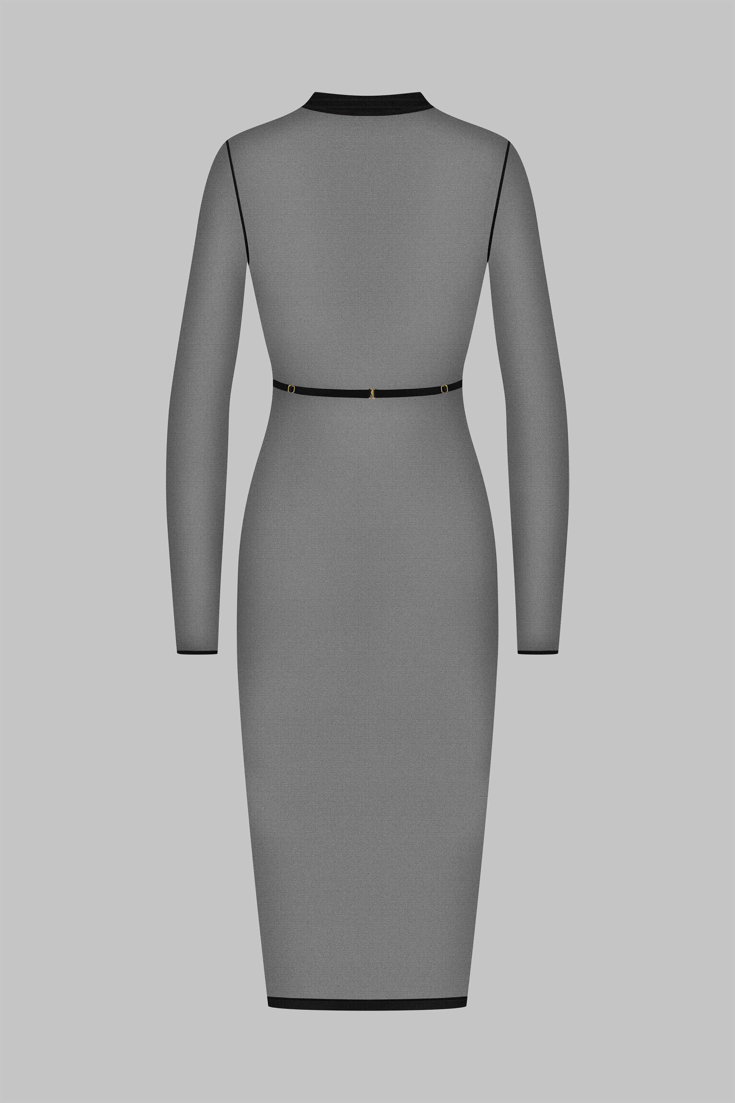 Midi-Kleid mit harness - Corps à Corps - Image 3
