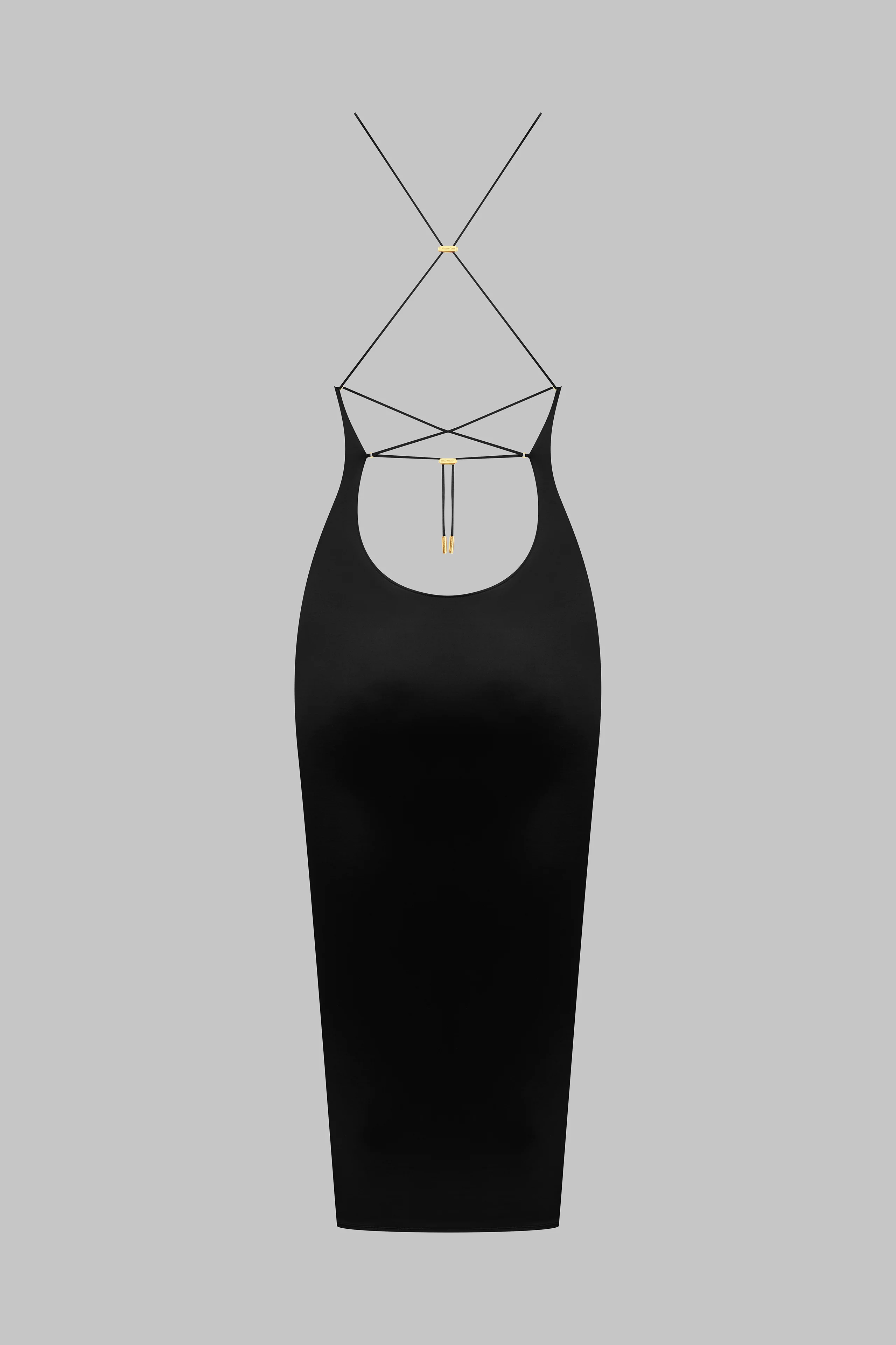 Midikleid mit offenem Rücken - French Kiss - Image 3