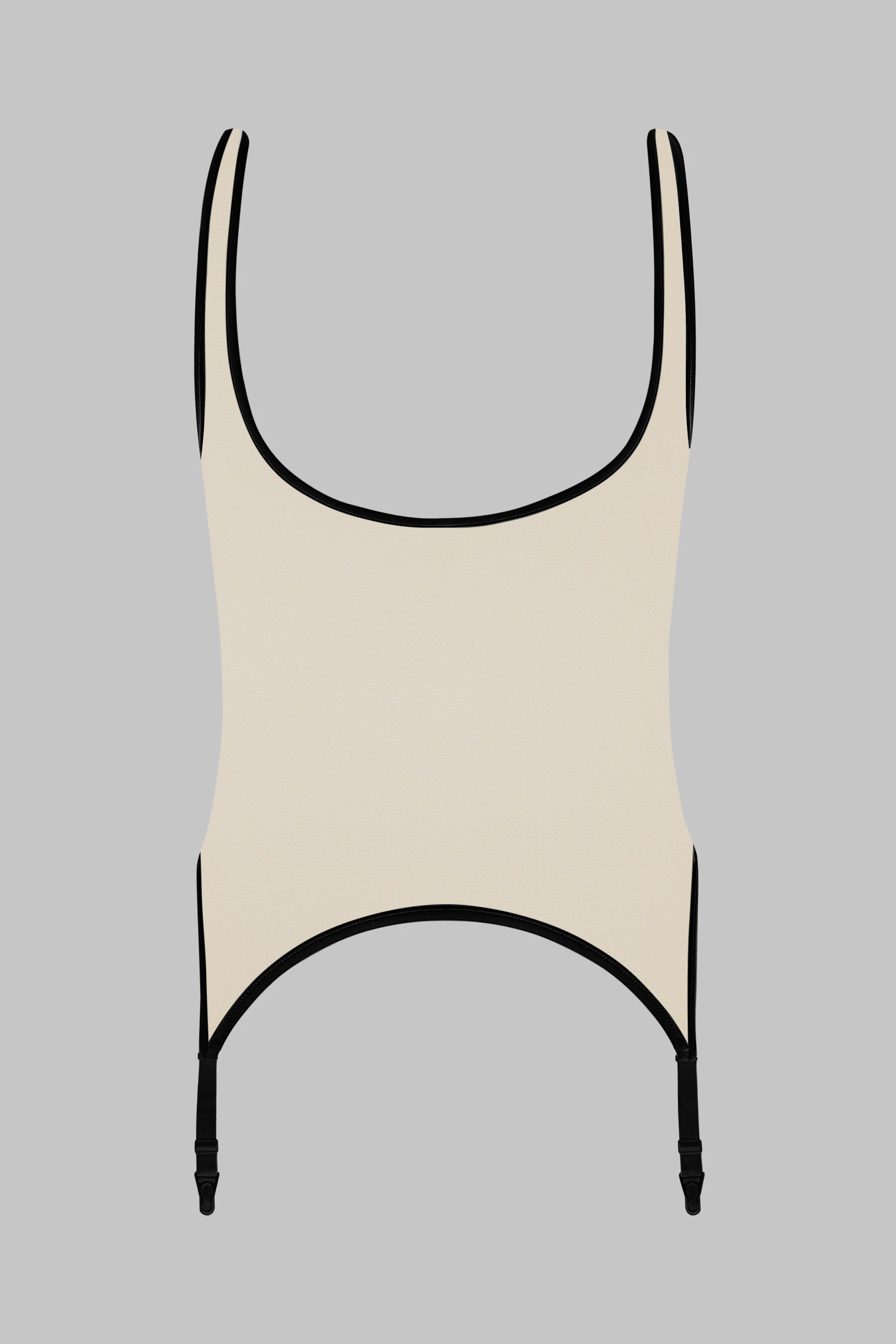 Träger-Jumpsuit mit Strumpfhaltern - Pure Tentation - Image 3