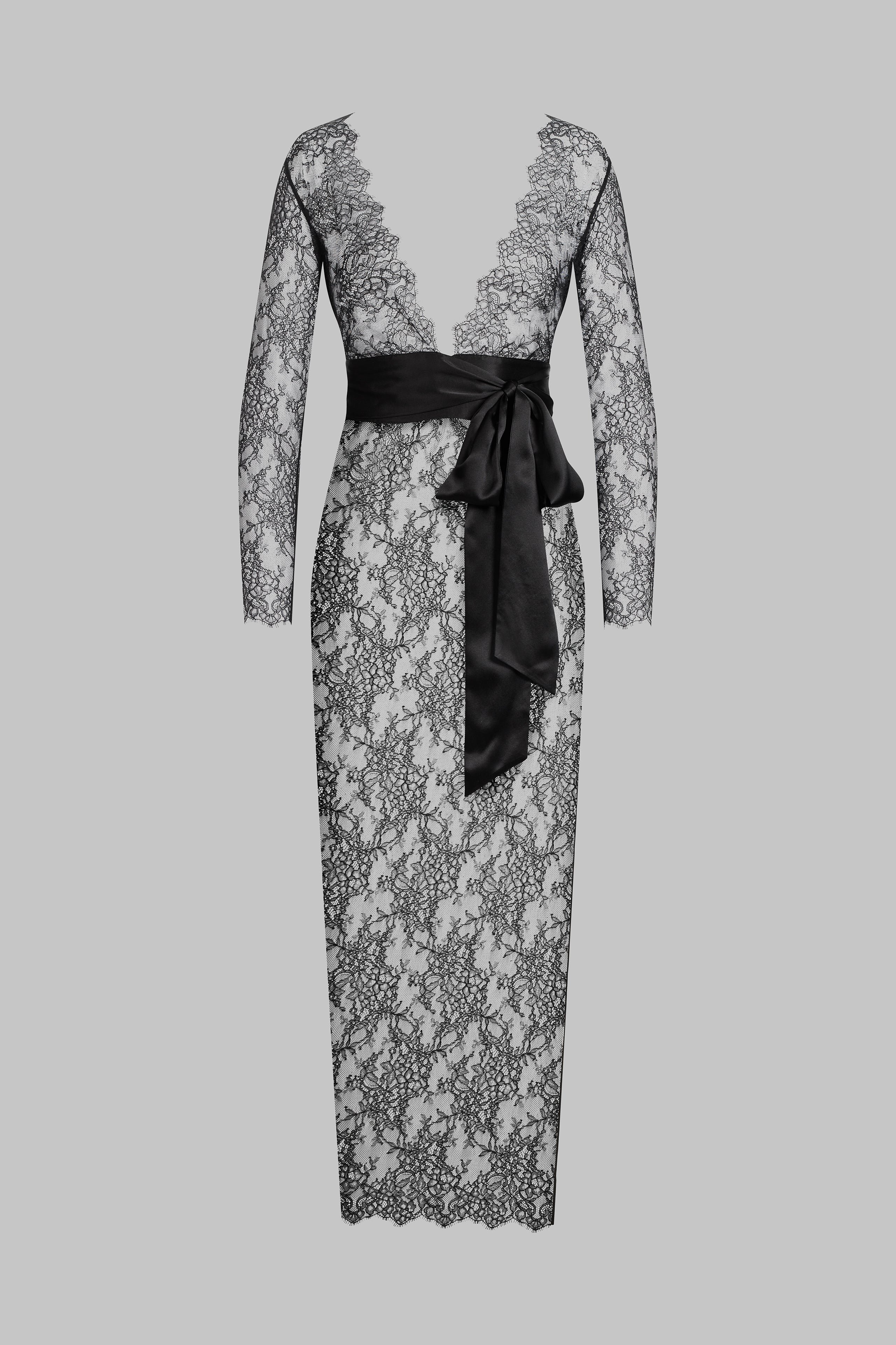 Langes Wickelkleid - Rendez-Vous Privat - Image 2