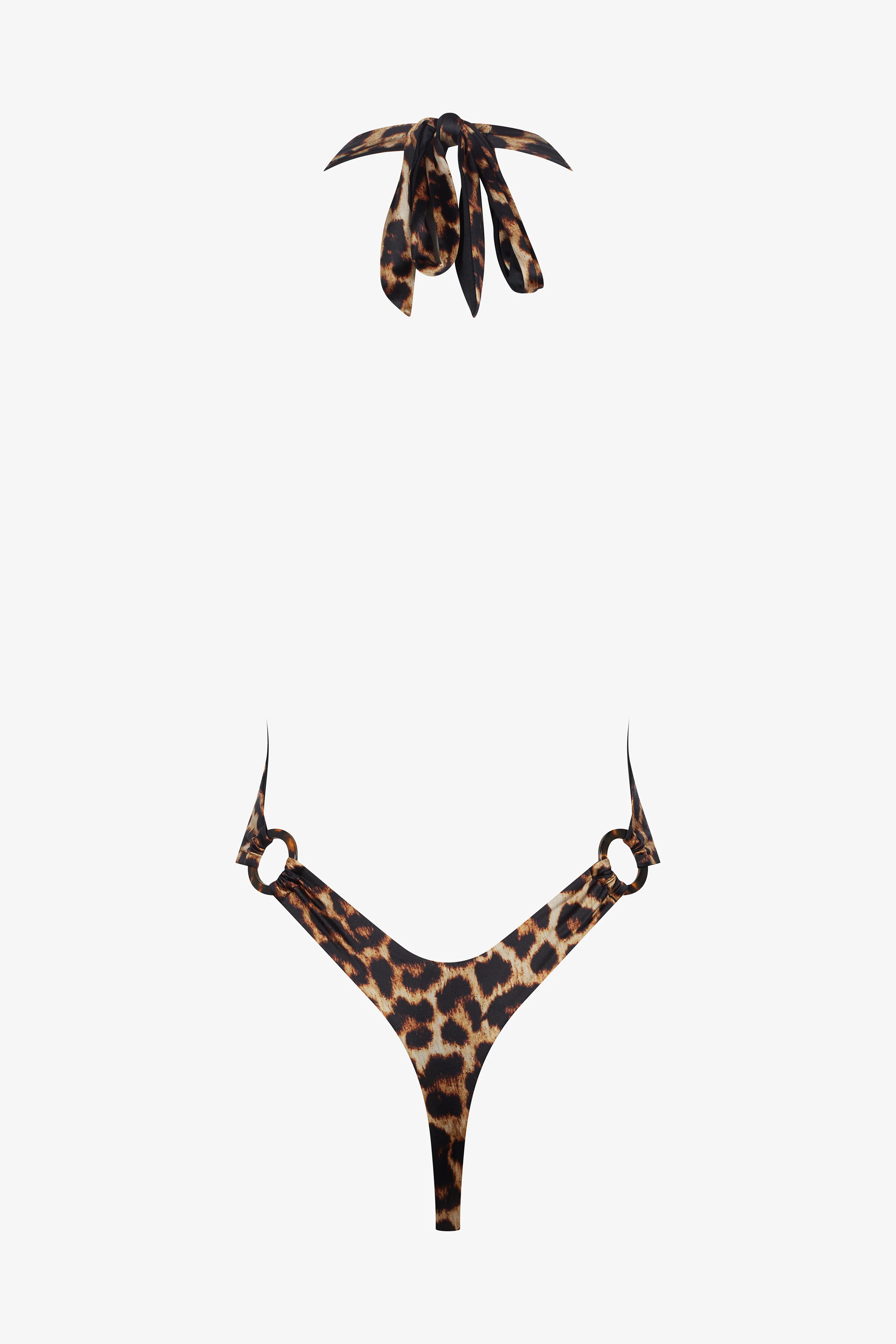 Neckholder-Badeanzug - Safari - Image 3