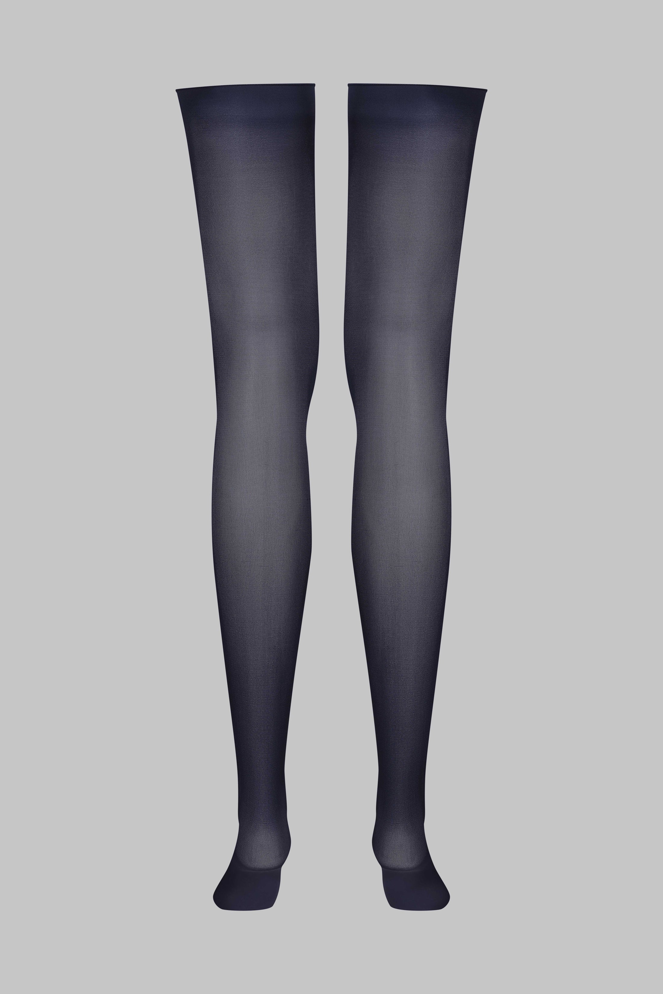 Strümpfe mit gerolltem Schnitt 40D - Grau - LEGWEAR - Image 3